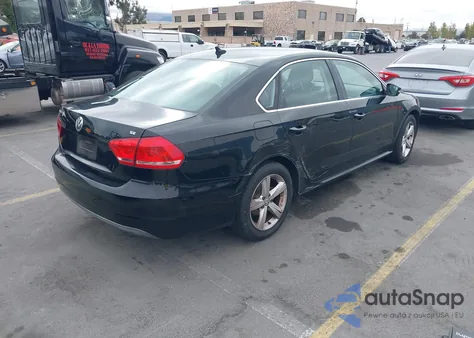 2013 Volkswagen Passat 2.5L Se from USA, damaged, VIN 1VWBP7A32DC006891